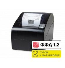 ККТ АТОЛ FPrint-22ПТК. Черный. Без ФН. USB. RS-232. Ethernet. 5.0