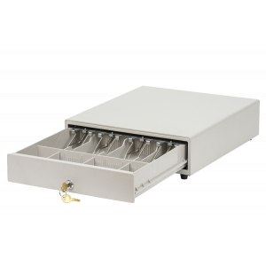 Денежный ящик АТОЛ CD-330-W белый, 330*380*90, 24V.