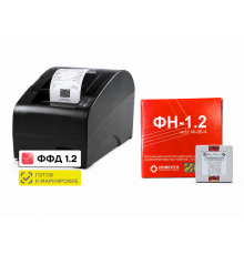ККТ АТОЛ 20Ф. Темно-серый. с ФН 1.2 36 мес. USB. 5.0