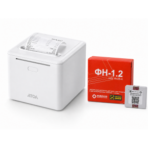 ККТ АТОЛ 22 v2 Ф. Белый. с ФН 1.2 36 мес. USB. RS-232. Ethernet. 5.0