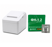 ККТ АТОЛ 27Ф. Белый. с ФН 1.2 15 мес. USB. RS-232. Ethernet. 5.0