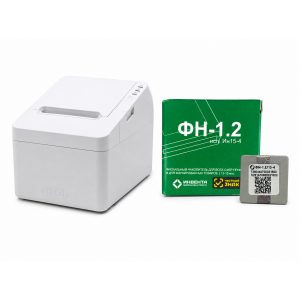 ККТ АТОЛ 27Ф. Белый. с ФН 1.2 15 мес. USB. RS-232. Ethernet. 5.0