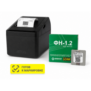 ККТ АТОЛ 27Ф. Черный. с ФН 1.2 15 мес. USB. RS-232. Ethernet. 5.0