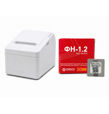 ККТ АТОЛ 27Ф. Белый. с ФН 1.2 36 мес. USB. RS-232. Ethernet. 5.0