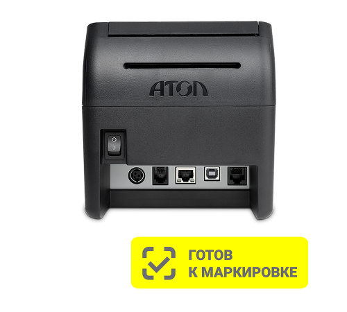 ККТ АТОЛ 27Ф. Черный. с ФН 1.2 15 мес. USB. RS-232. Ethernet. 5.0
