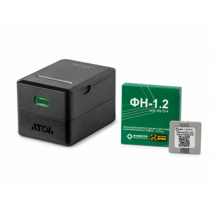 ККТ АТОЛ 35Ф. Черный. с ФН 1.2 15 мес. USB. 5.0