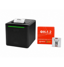 ККТ АТОЛ 55 v2 Ф. Черный. с ФН 1.2 36 мес. USB. RS-232. Ethernet. 5.0