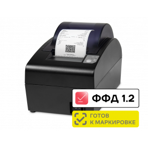 ККТ АТОЛ 55Ф. Черный. Без ФН. USB. RS-232. Ethernet. 5.0