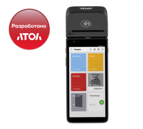 Смарт-терминал АТОЛ СТБ 6 с автоматическим тарифом SIGMA и ИТС (без ФН, 5.0)