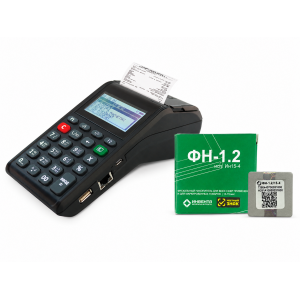 ККТ АТОЛ 91Ф. Черный. с ФН 1.2 15 мес. Ethernet. 2G. Bluetooth. Wi-Fi. 5.0