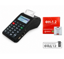 ККТ АТОЛ 91Ф. Черный. с ФН 1.2 36 мес. Ethernet. 2G. Bluetooth. Wi-Fi. 5.0