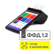 Смарт-терминал АТОЛ Sigma 7. Черный.  Без ФН + Автоматический тариф SIGMA + ИТС