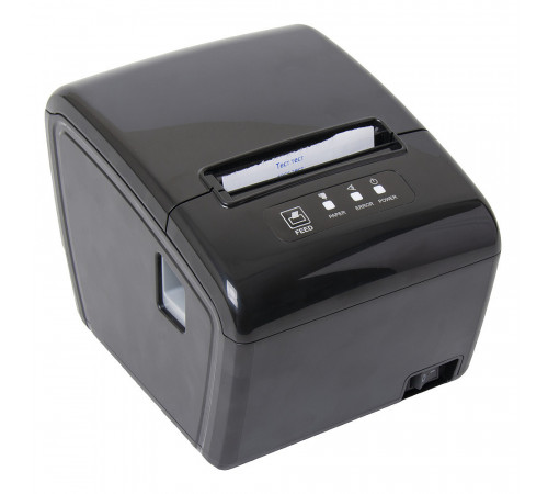 Принтер чеков POScenter RP-100W (80мм, 260 мм/сек, автоотрез, RS232+USB+LAN+wifi) черный