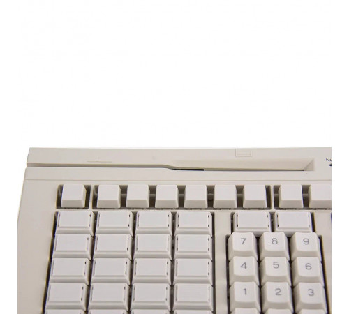 Клавиатура программируемая POScenter S67B (мод. 63 клавиши, MSR, ключ, USB, 3,0 м.), черная