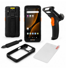 Комплект ТСД S55 Android 13, 4GB/64GB (пист. рукоятка, чехол, стекло, ремешок)