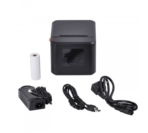 Чековый принтер MERTECH Q80 (Ethernet, USB Black)