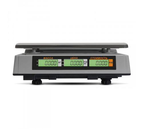 Торговые настольные весы M-ER 327 AC-15.2 Ceed LCD Белые