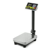 Торговые напольные весы M-ER 335 ACPU-60.10/20 "TURTLE" с расчетом стоимости товара LCD