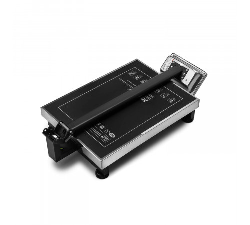 Торговые напольные весы M-ER 335 ACLP-300.50 TURTLE с расчетом стоимости товара LCD