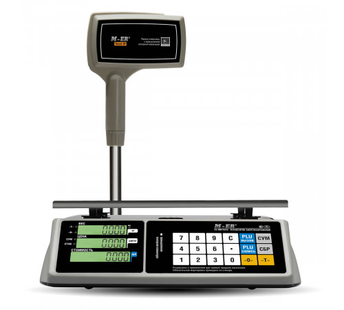 Торговые настольные весы M-ER 328 ACPX-32.5 TOUCH-M LCD RS232 и USB