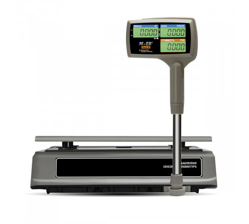 Торговые настольные весы M-ER 328 ACPX-32.5 TOUCH-M LCD RS232 и USB