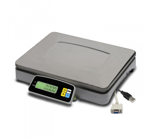 Фасовочные настольные весы M-ER 222 F-32.5 Connect LCD USB и RS-232