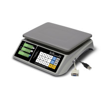 Торговые настольные весы M-ER 328 AC-6.1 "TOUCH-M" LCD RS232 и USB