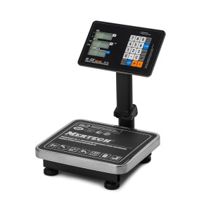 Торговые напольные весы M-ER 333 ACPU-32.5 с расч. стоимости LCD