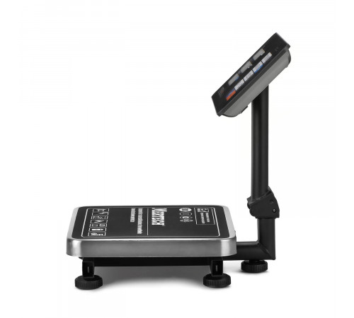 Торговые напольные весы M-ER 333 ACPU-60.20 с расч. стоимости LCD