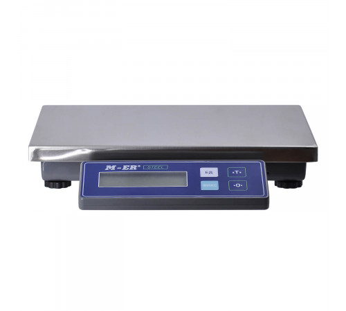 Фасовочные настольные весы M-ER 224 FU-32.5 STEEL LCD USB без АКБ