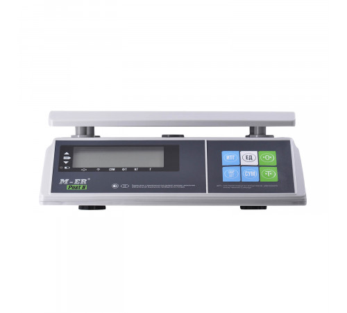 Порционные весы M-ER 326 AFU-3.01 Post II LCD (двойной дисплей)