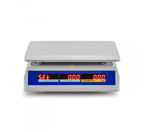 Торговые настольные весы M-ER 329 AC-32.5 IP68 Fisher LED