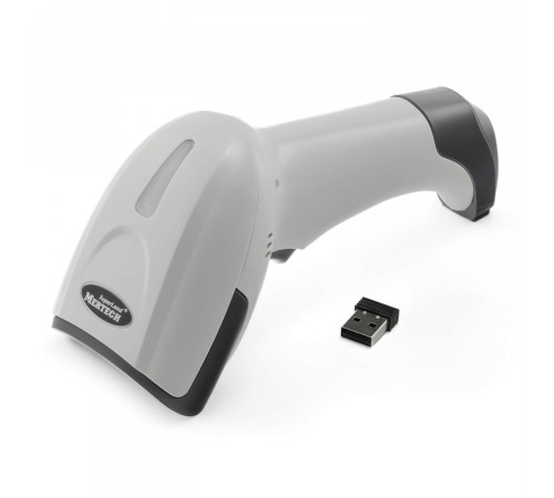 Беспроводной сканер штрих-кода MERTECH CL-2320 HR BLE SPP Dongle P2D USB white