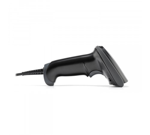 Проводной сканер штрих-кода MERTECH 2220 P2D USB, USB эмуляция RS232, black