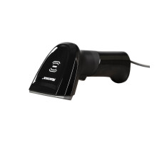Проводной сканер штрих-кода MERTECH NS031 Ai 2Core P2D USB, USB эмуляция RS232 черный, 2м кабель