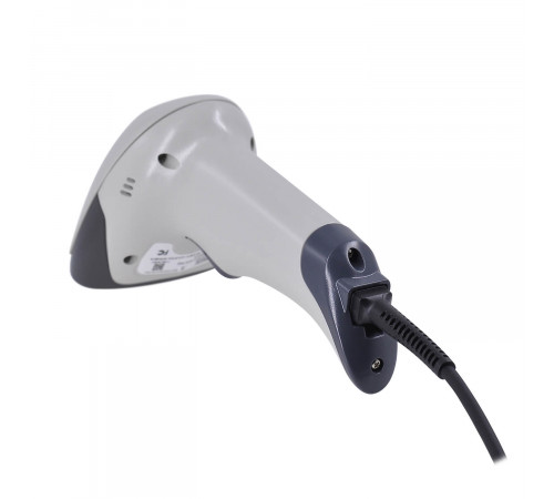 Проводной сканер штрих-кода MERTECH 2310 P2D SUPERLEAD USB White 3m cable