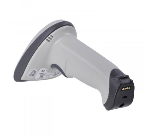 Беспроводной сканер штрих-кода MERTECH CL-2210 BLE Dongle P2D USB White с зарядно-коммуникационной подставкой Cradle