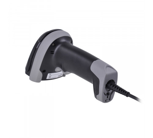 Проводной сканер штрих-кода MERTECH 2420 P2D USB, USB эмуляция RS232 black