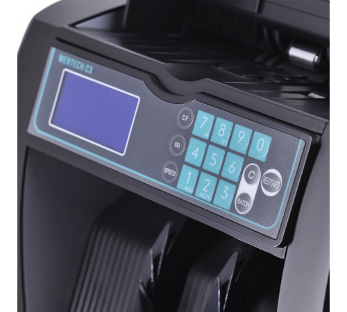 Мультивалютный счетчик банкнот MERTECH C-3 Black