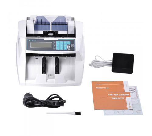 Мультивалютный счетчик банкнот MERTECH C-4 White