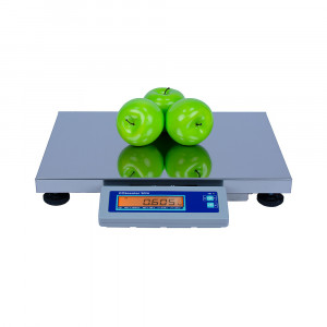 Весы электронные POScenter Slim 400 (30-5.10 ДП1 Ю (ДП1 POS USB), Синий)