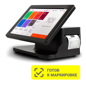 Смарт-терминал АТОЛ Sigma 10. Черный.  Без ФН + Автоматический тариф SIGMA + ИТС